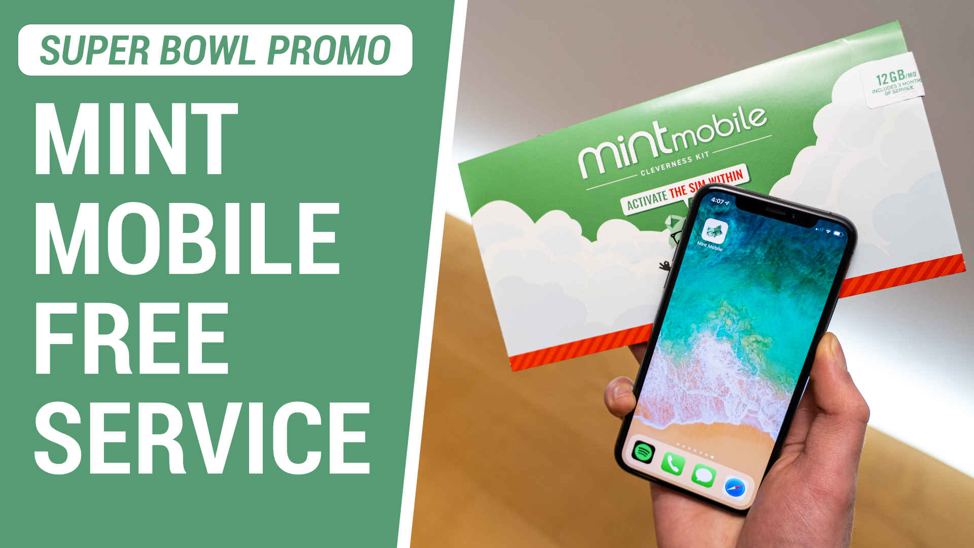 Get FREE Mint Mobile Service From Their Super Bowl 2020 Promo